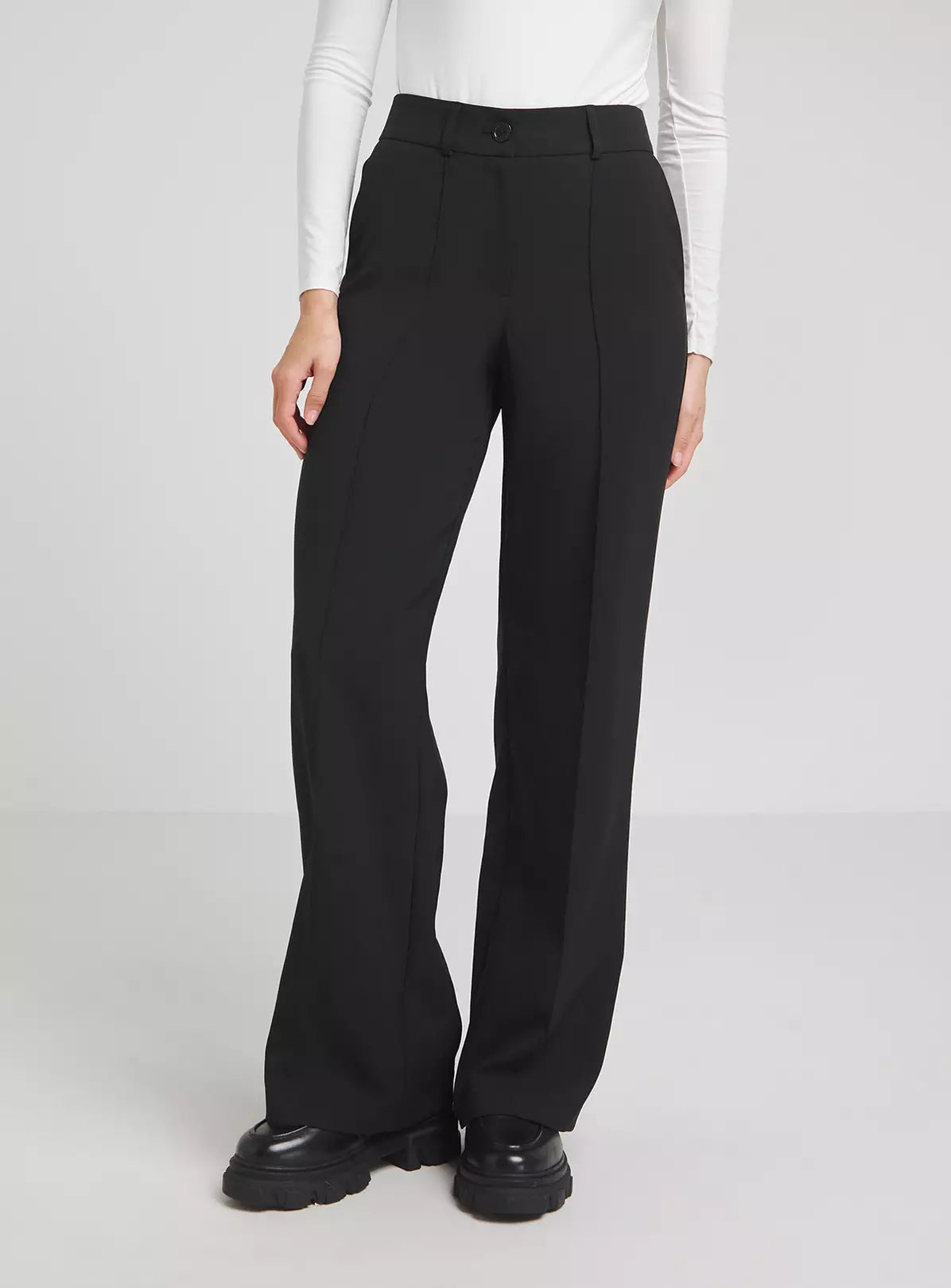 Vérité™ | Wide Leg Workwear Trouser